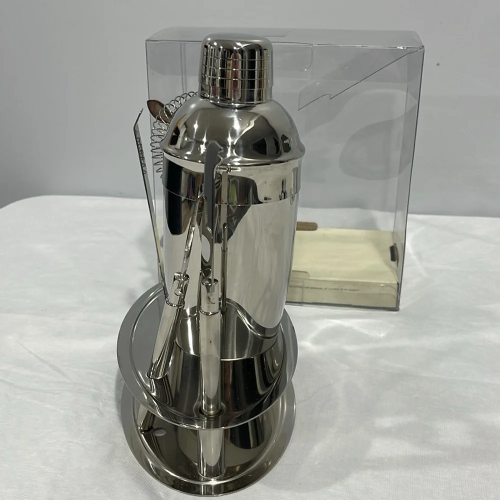 Pier 1 imports 18/8 Stainless steel Cocktails Shaker & Bar tools set